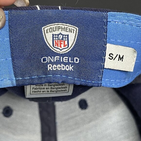 Vintage Reebok San Diego Chargers Onfield Cap Authentic Nfl Equipment S/M - Picture 8 of 9